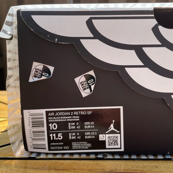 A Ma Maniere x Jordan 2 shoes size 10 men’s - Picture 14 of 15